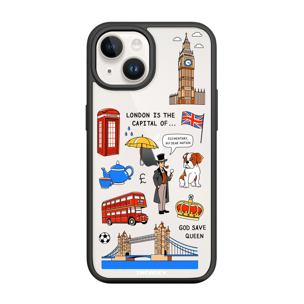 Чохол для iPhone 14 LONDON - INCADE