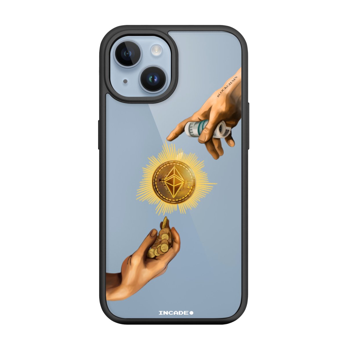 Чохол для iPhone 14 Plus crypto god eth - INCADE