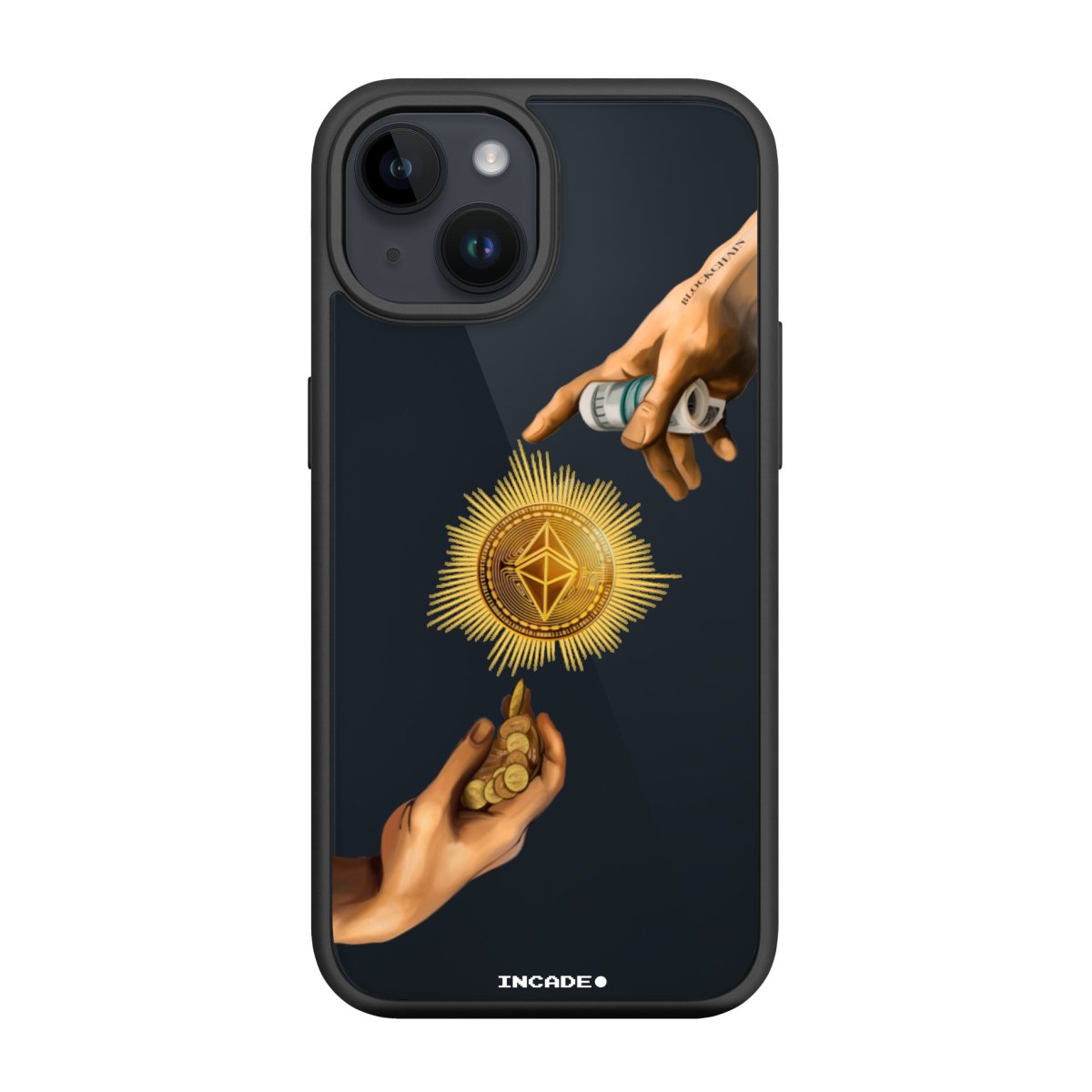 Чохол для iPhone 14 Plus crypto god eth - INCADE