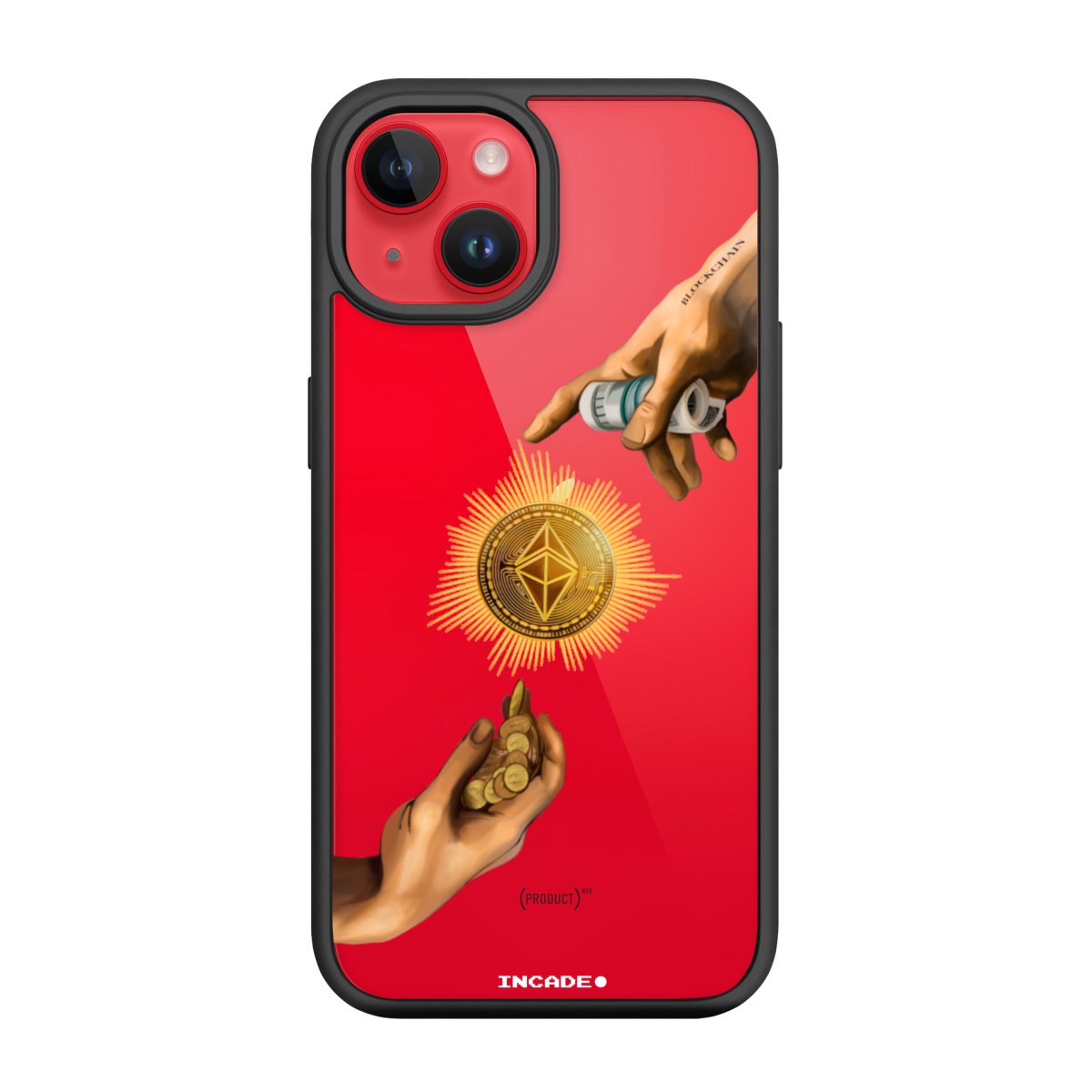 Чохол для iPhone 14 Plus crypto god eth - INCADE
