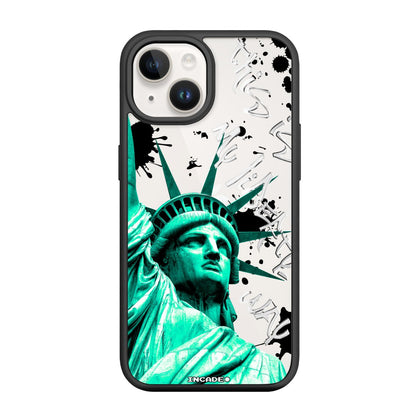 Чохол для iPhone 14 Plus STATUE GREEN - INCADE