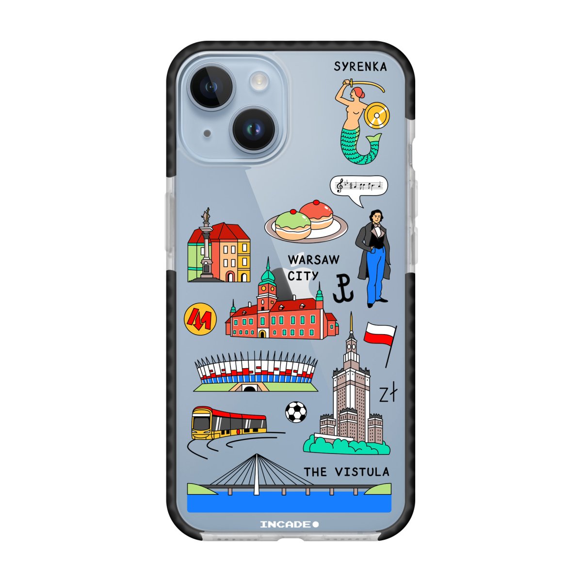 Чохол для iPhone 14 Plus WARSAW - INCADE