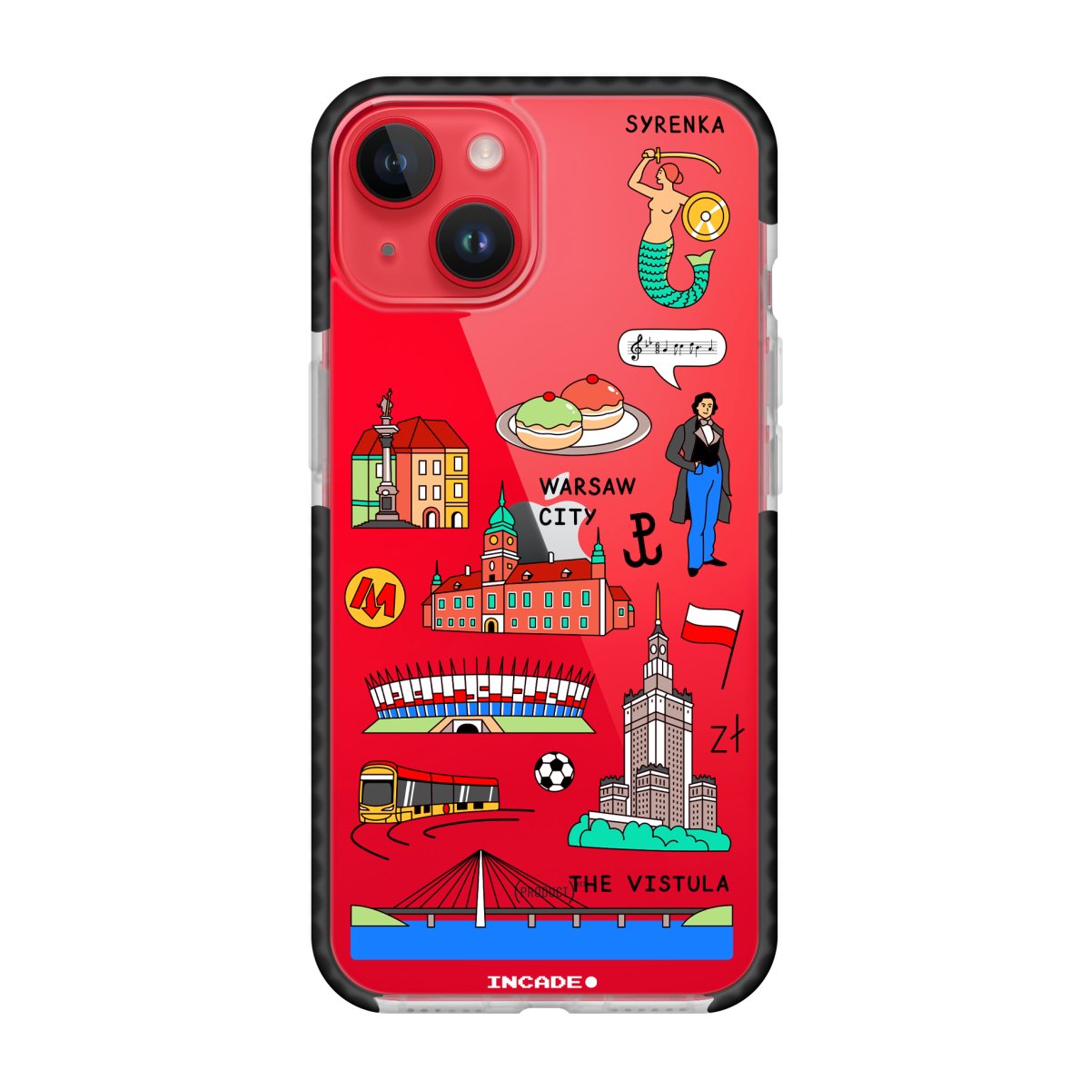 Чохол для iPhone 14 Plus WARSAW - INCADE