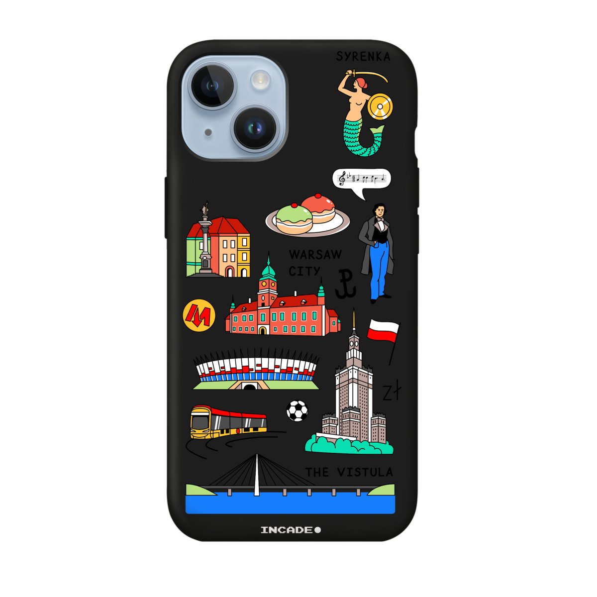 Чохол для iPhone 14 Plus WARSAW - INCADE