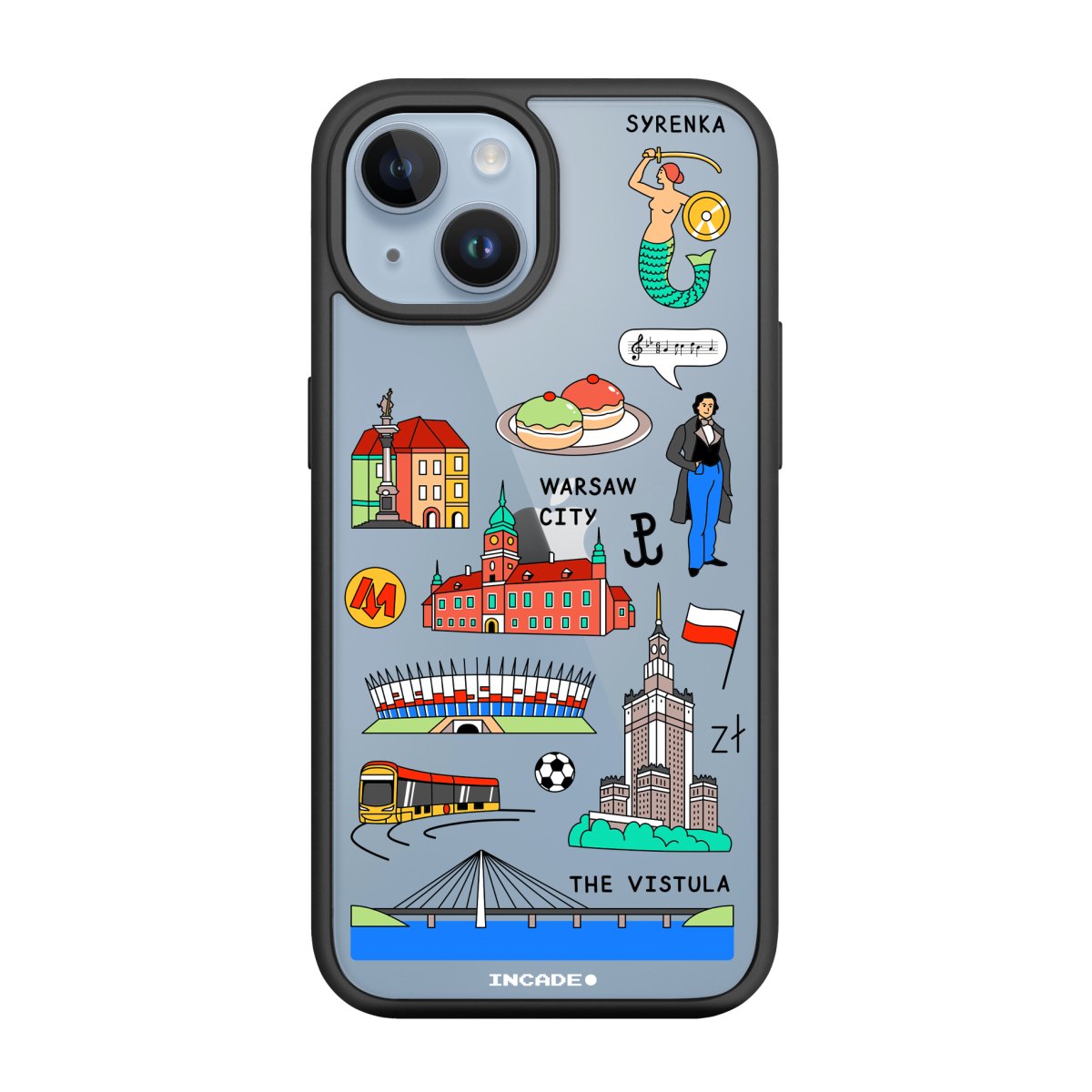 Чохол для iPhone 14 Plus WARSAW - INCADE