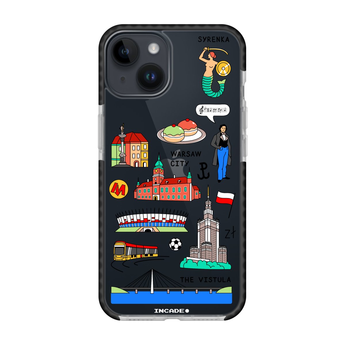Чохол для iPhone 14 Plus WARSAW - INCADE