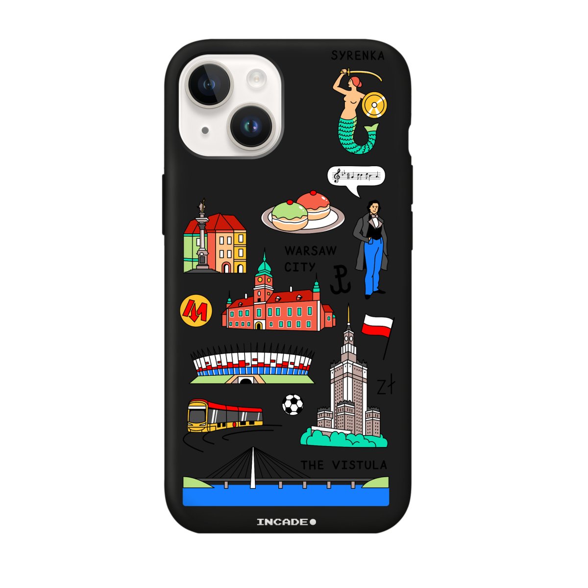 Чохол для iPhone 14 Plus WARSAW - INCADE