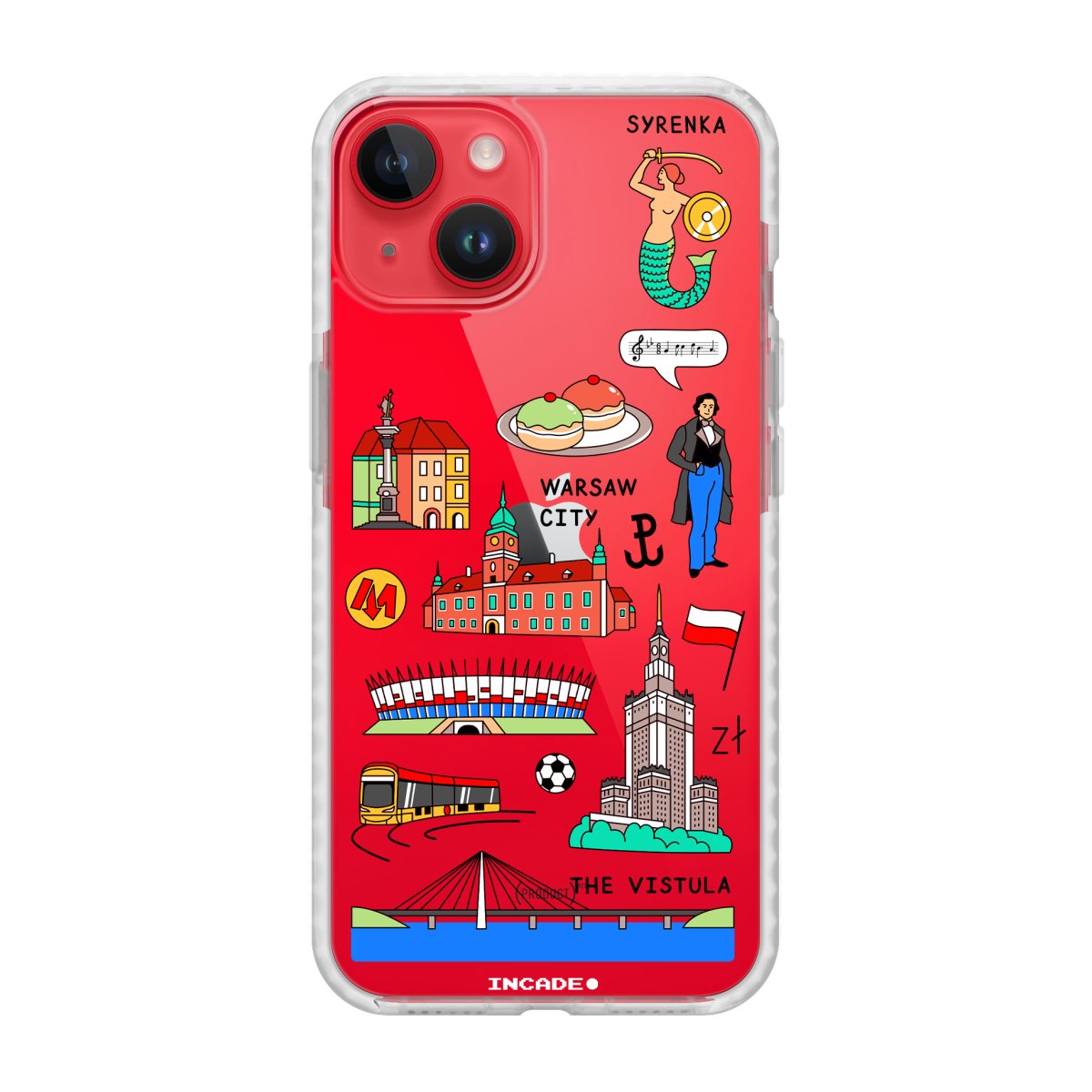 Чохол для iPhone 14 Plus WARSAW - INCADE