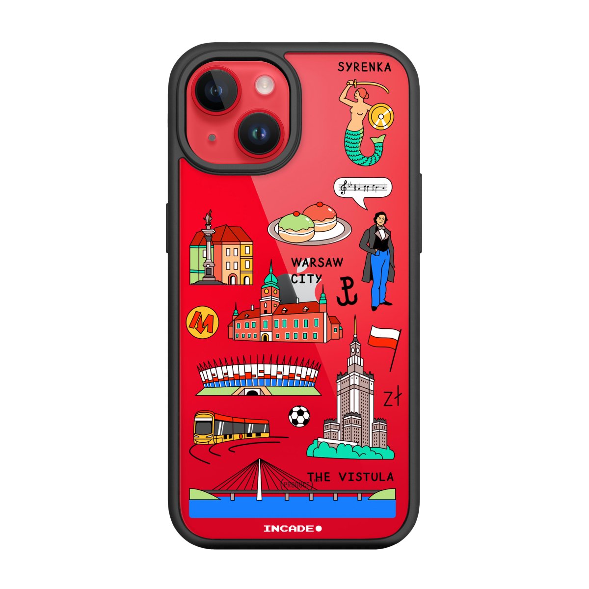 Чохол для iPhone 14 Plus WARSAW - INCADE
