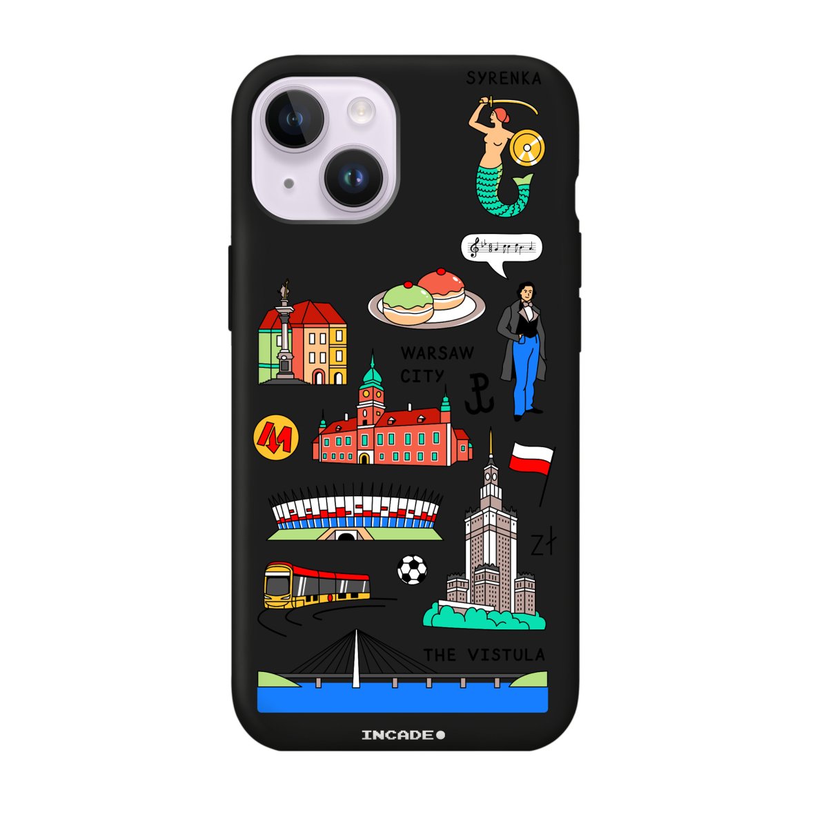 Чохол для iPhone 14 Plus WARSAW - INCADE