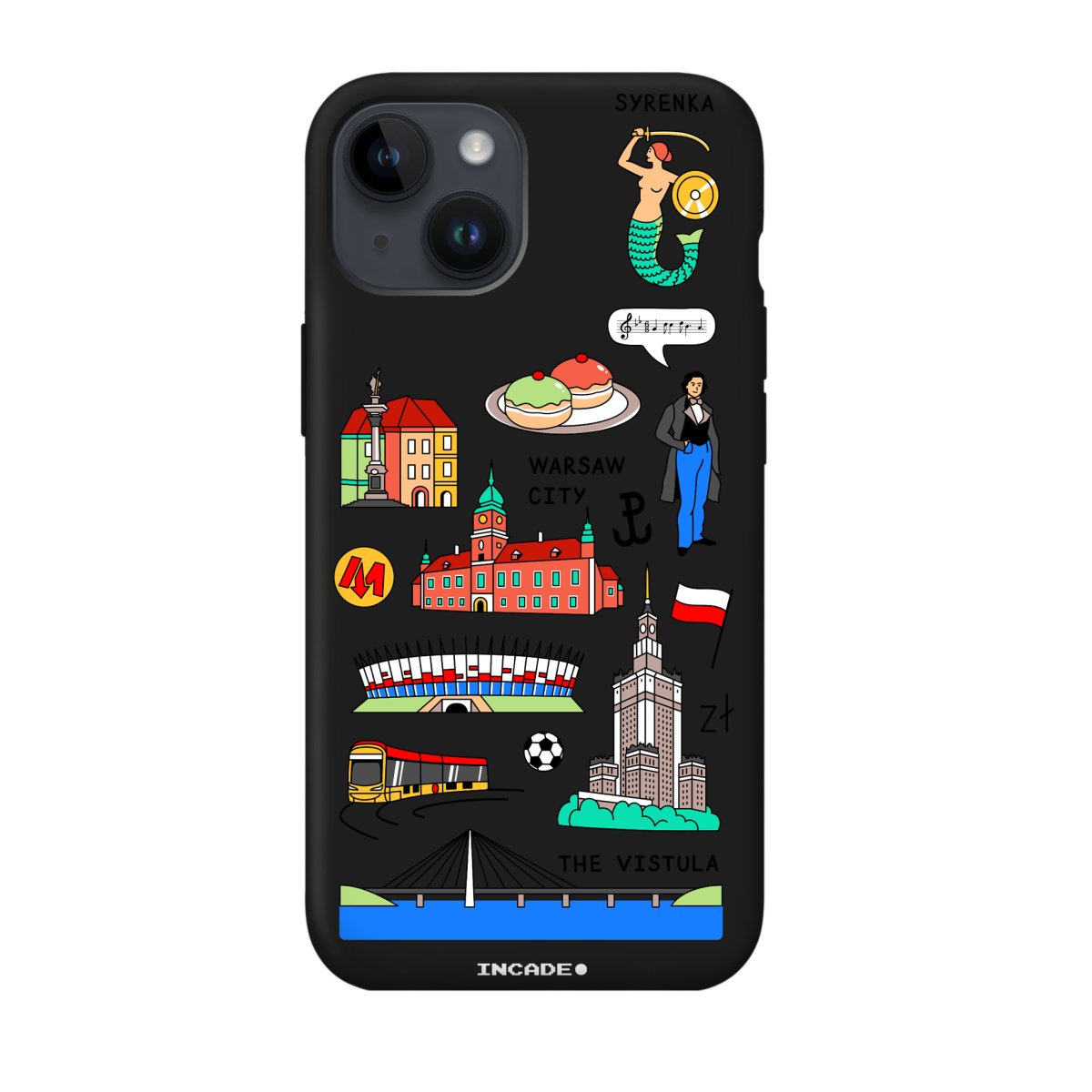 Чохол для iPhone 14 Plus WARSAW - INCADE