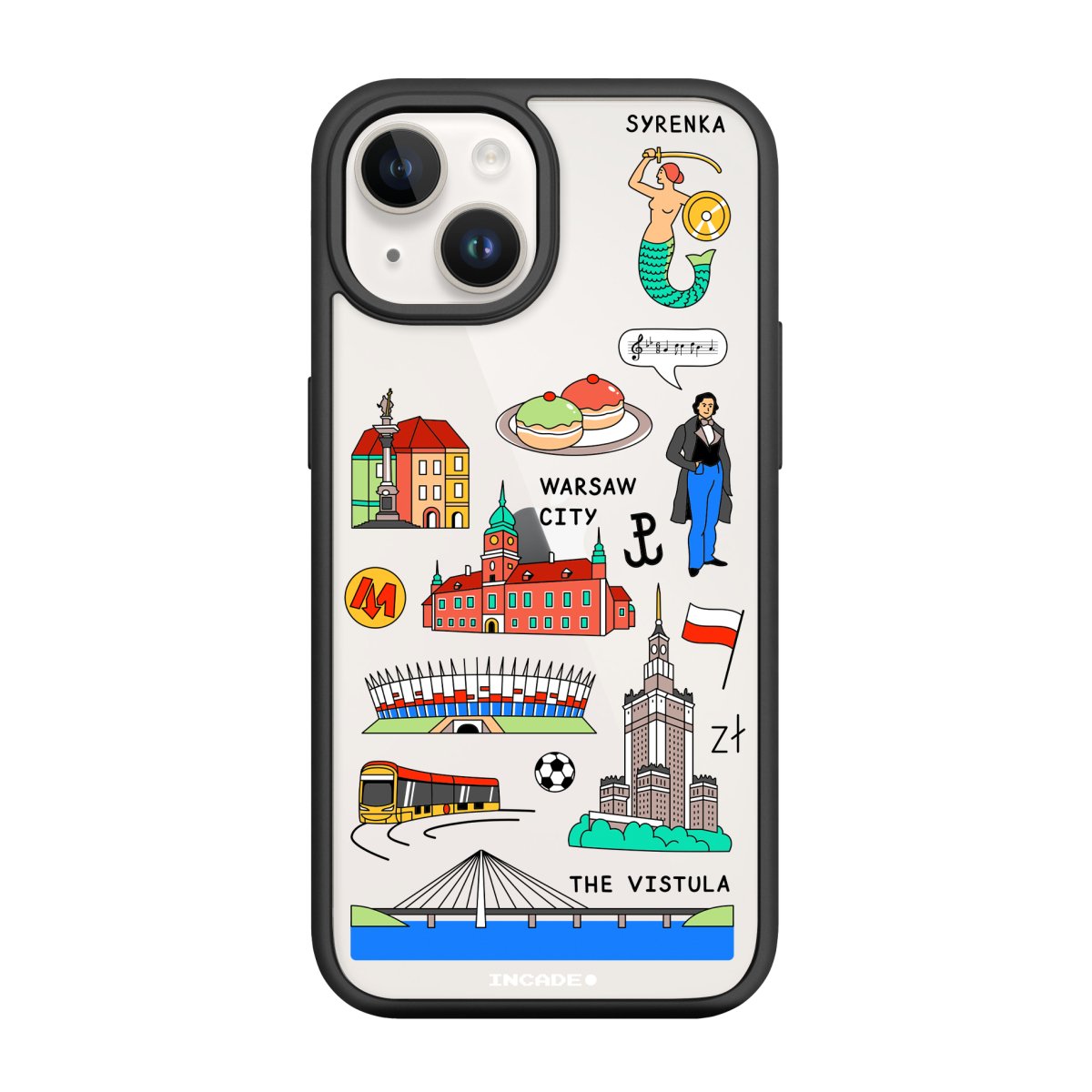 Чохол для iPhone 14 Plus WARSAW - INCADE