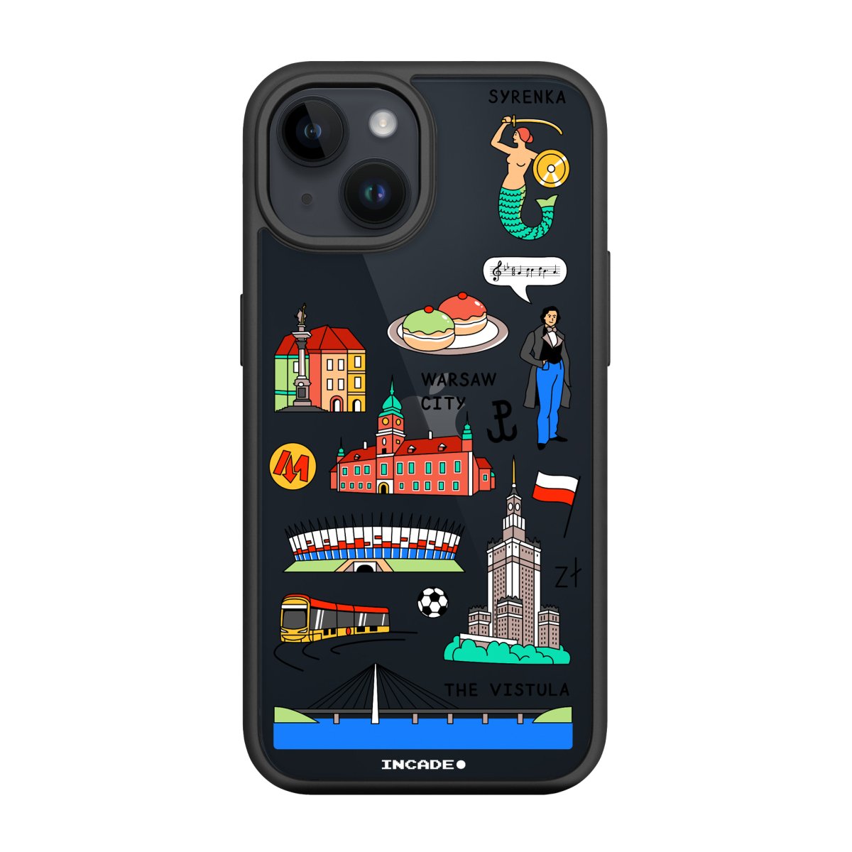 Чохол для iPhone 14 Plus WARSAW - INCADE