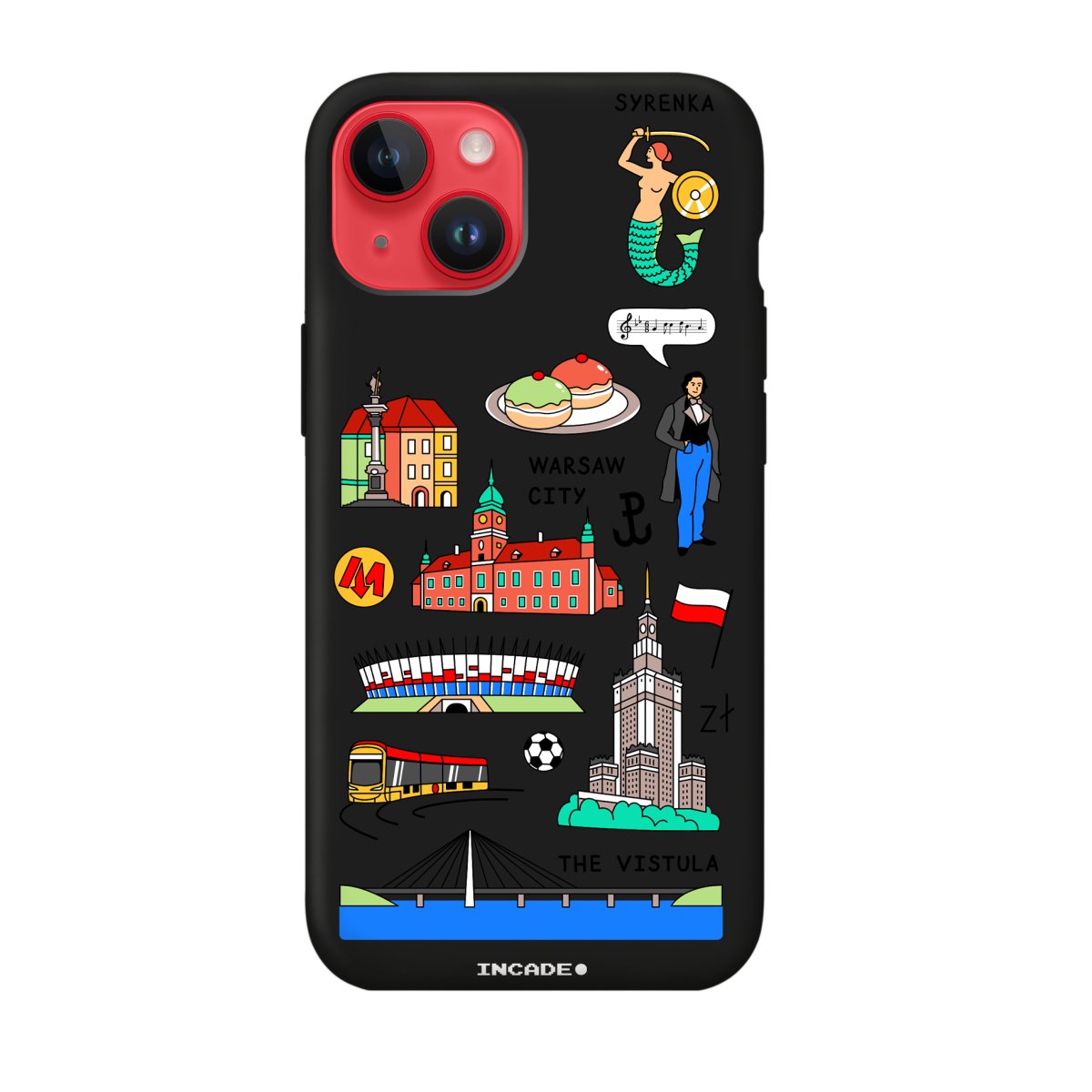 Чохол для iPhone 14 Plus WARSAW - INCADE