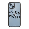 Чохол для iPhone 14 Plus з принтом work hard