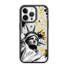 Чохол для iPhone 14 Pro Max з принтом STATUE GREY