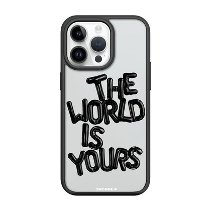 Чохол для iPhone 14 Pro Max world black - INCADE