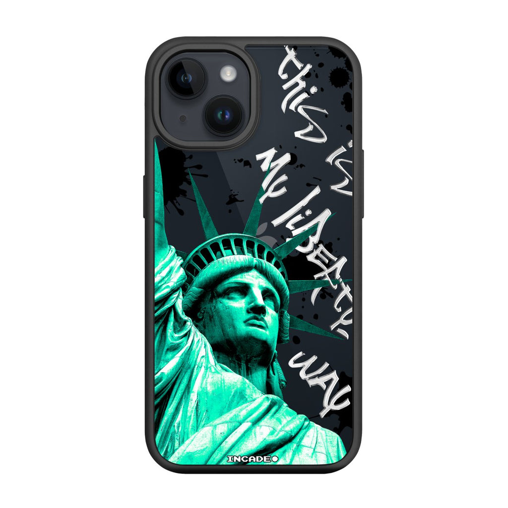 Чохол для iPhone 14 STATUE GREEN - INCADE
