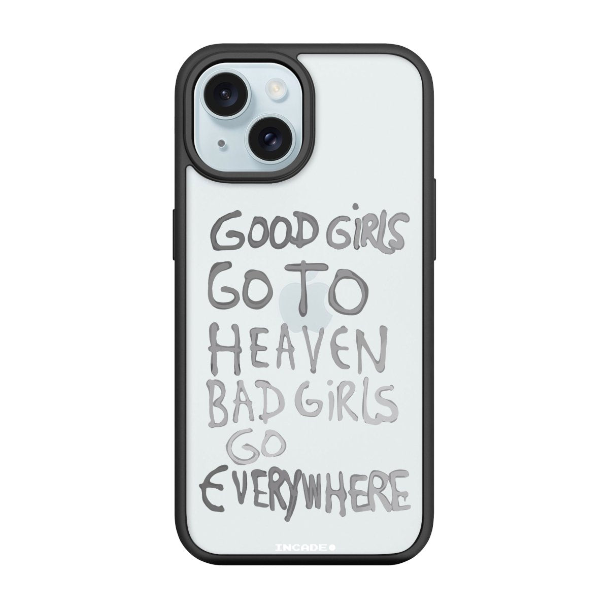 Чохол для iPhone 15 bad girl silver - INCADE