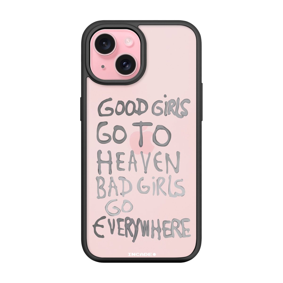 Чохол для iPhone 15 bad girl silver - INCADE