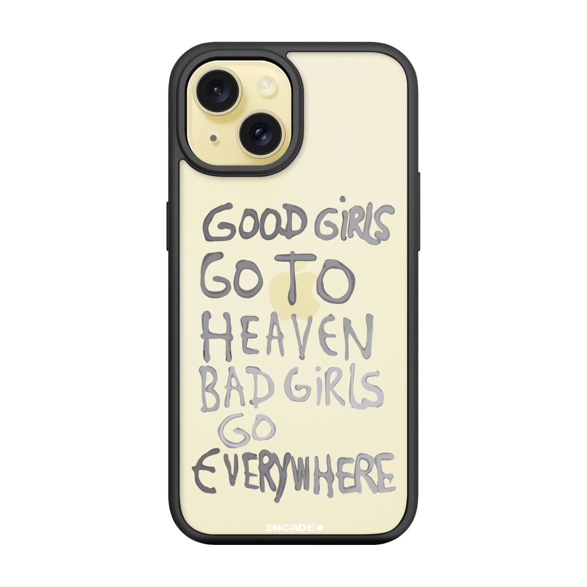 Чохол для iPhone 15 bad girl silver - INCADE