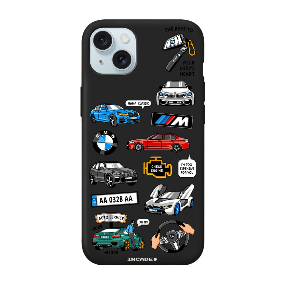 Чохол для iPhone 15 BMW - INCADE