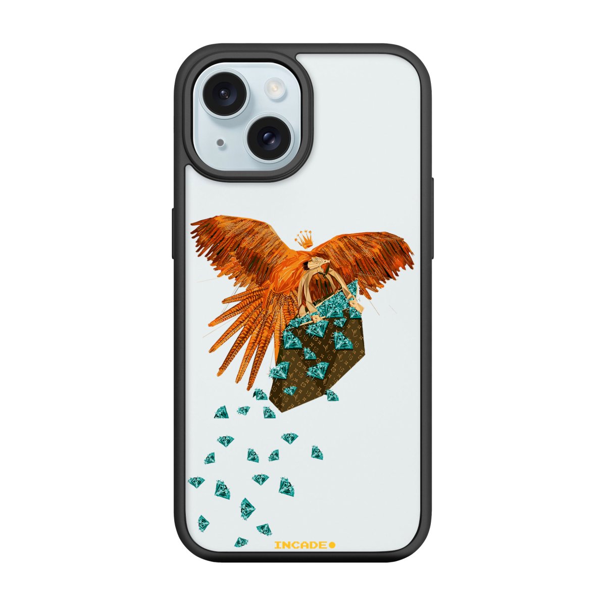 Чохол для iPhone 15 jungle king - INCADE