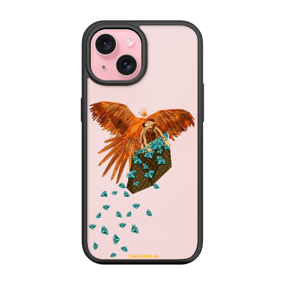 Чохол для iPhone 15 jungle king - INCADE