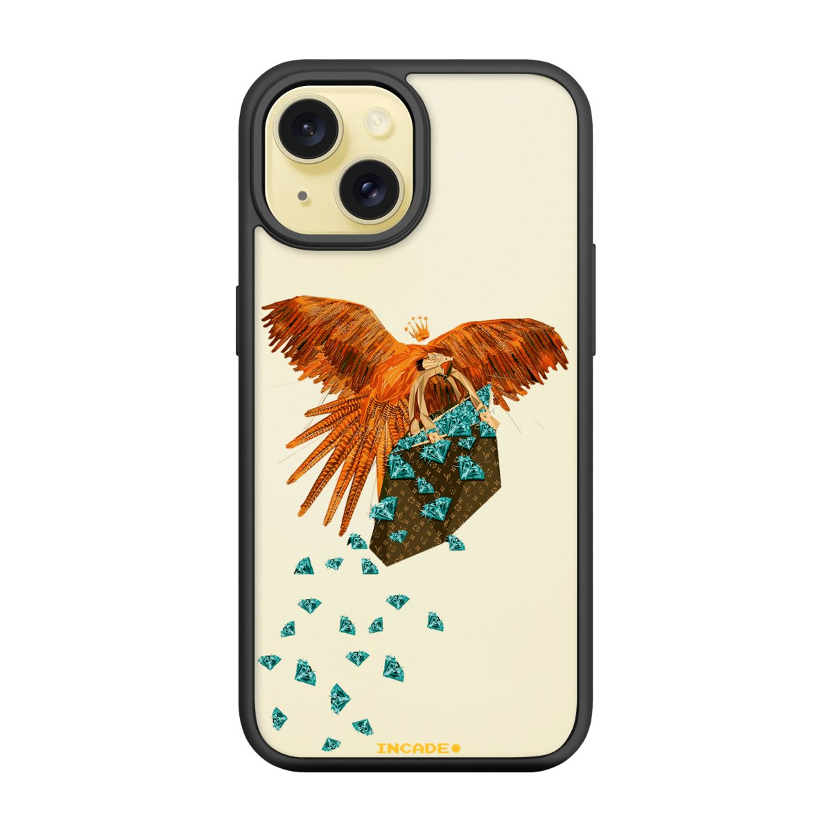 Чохол для iPhone 15 jungle king - INCADE