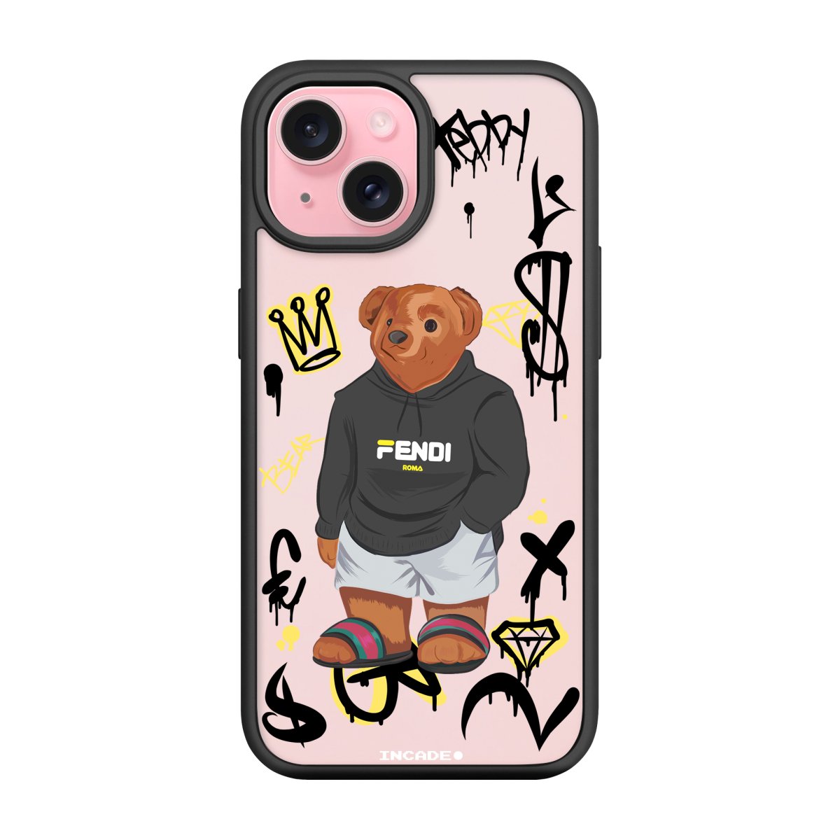 Чохол для iPhone 15 king teddy - INCADE
