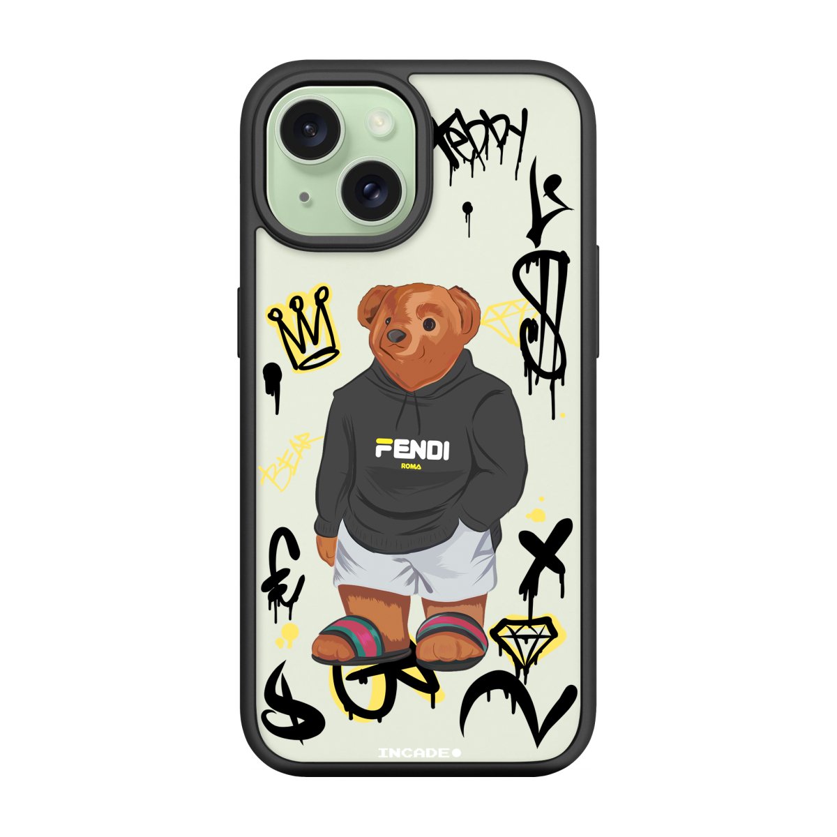 Чохол для iPhone 15 king teddy - INCADE