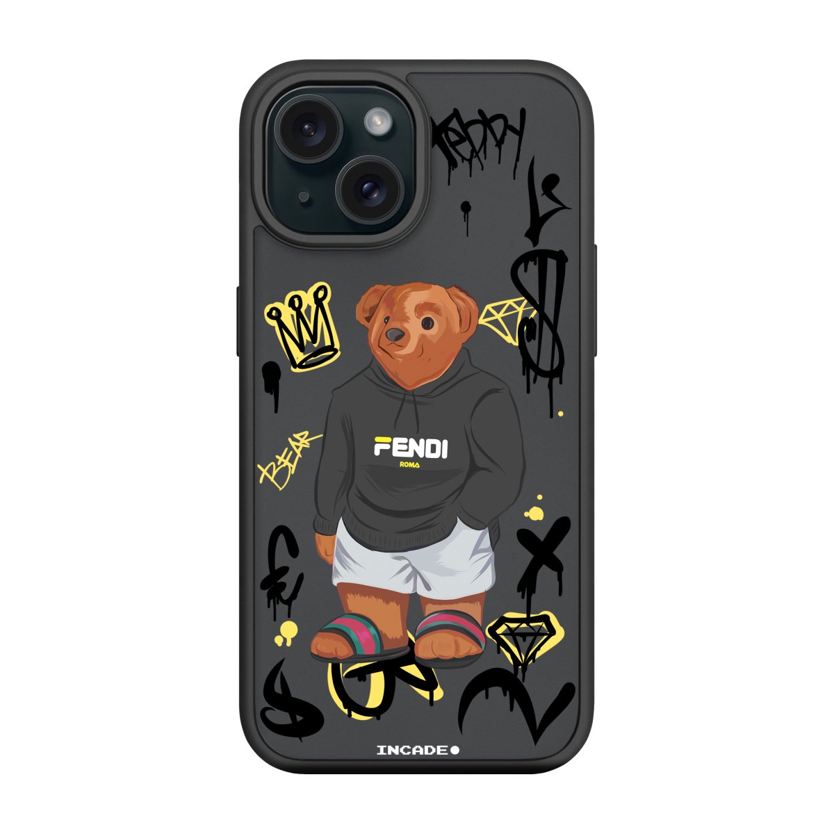 Чохол для iPhone 15 king teddy - INCADE