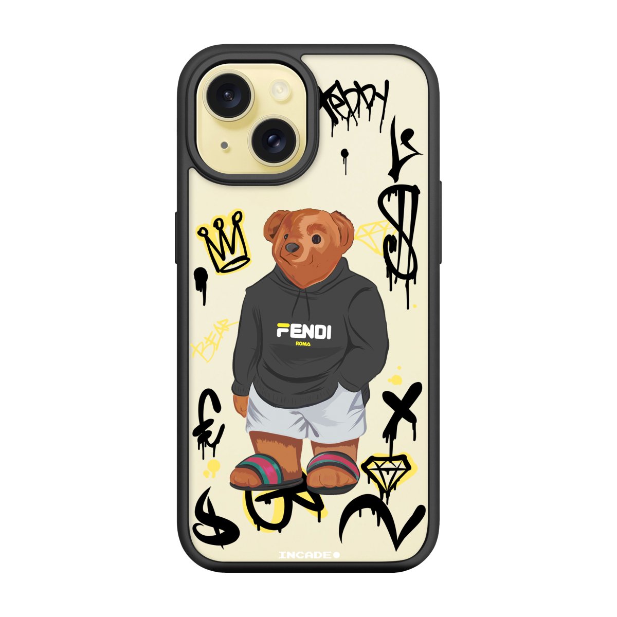 Чохол для iPhone 15 king teddy - INCADE