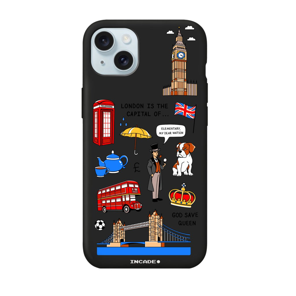 Чохол для iPhone 15 LONDON - INCADE