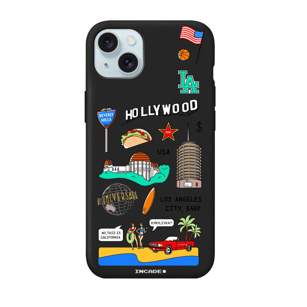Чохол для iPhone 15 LOS ANGELES - INCADE