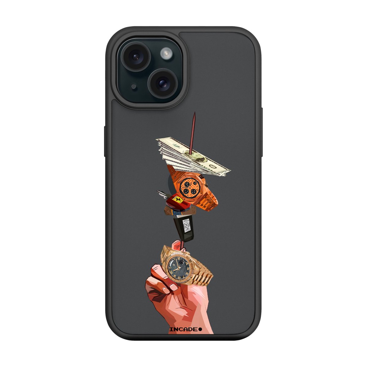 Чохол для iPhone 15 lux skewer - INCADE