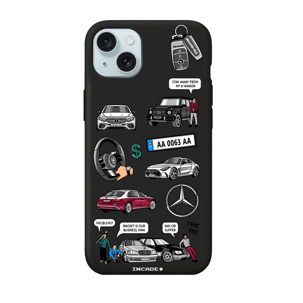 Чохол для iPhone 15 MERCEDES - INCADE