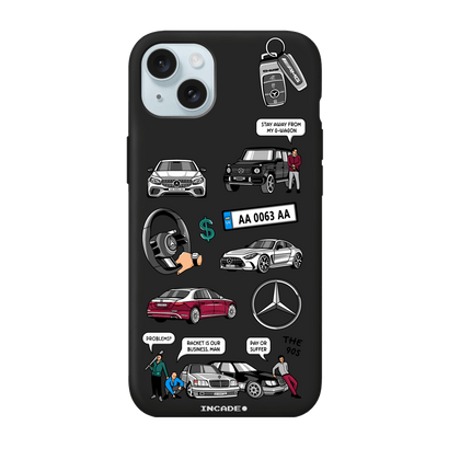Чохол для iPhone 15 MERCEDES - INCADE