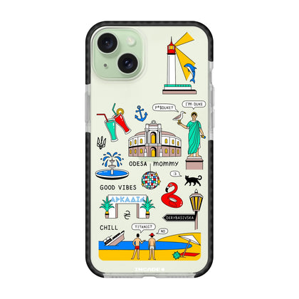 Чохол для iPhone 15 ODESA - INCADE