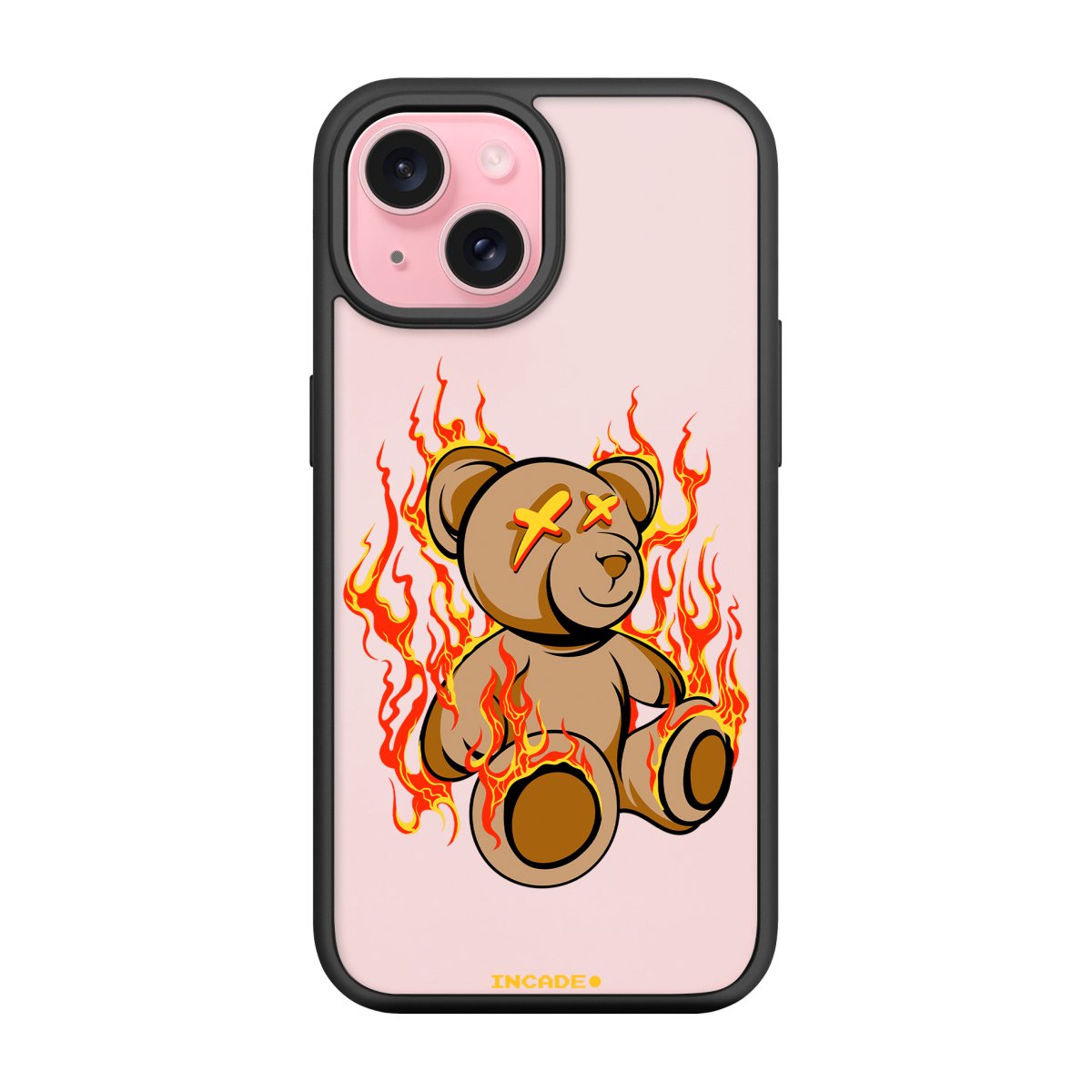 Чохол для iPhone 15 on fire - INCADE
