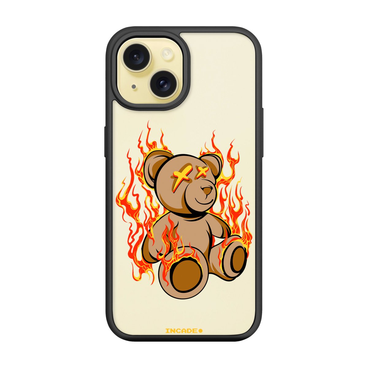 Чохол для iPhone 15 on fire - INCADE
