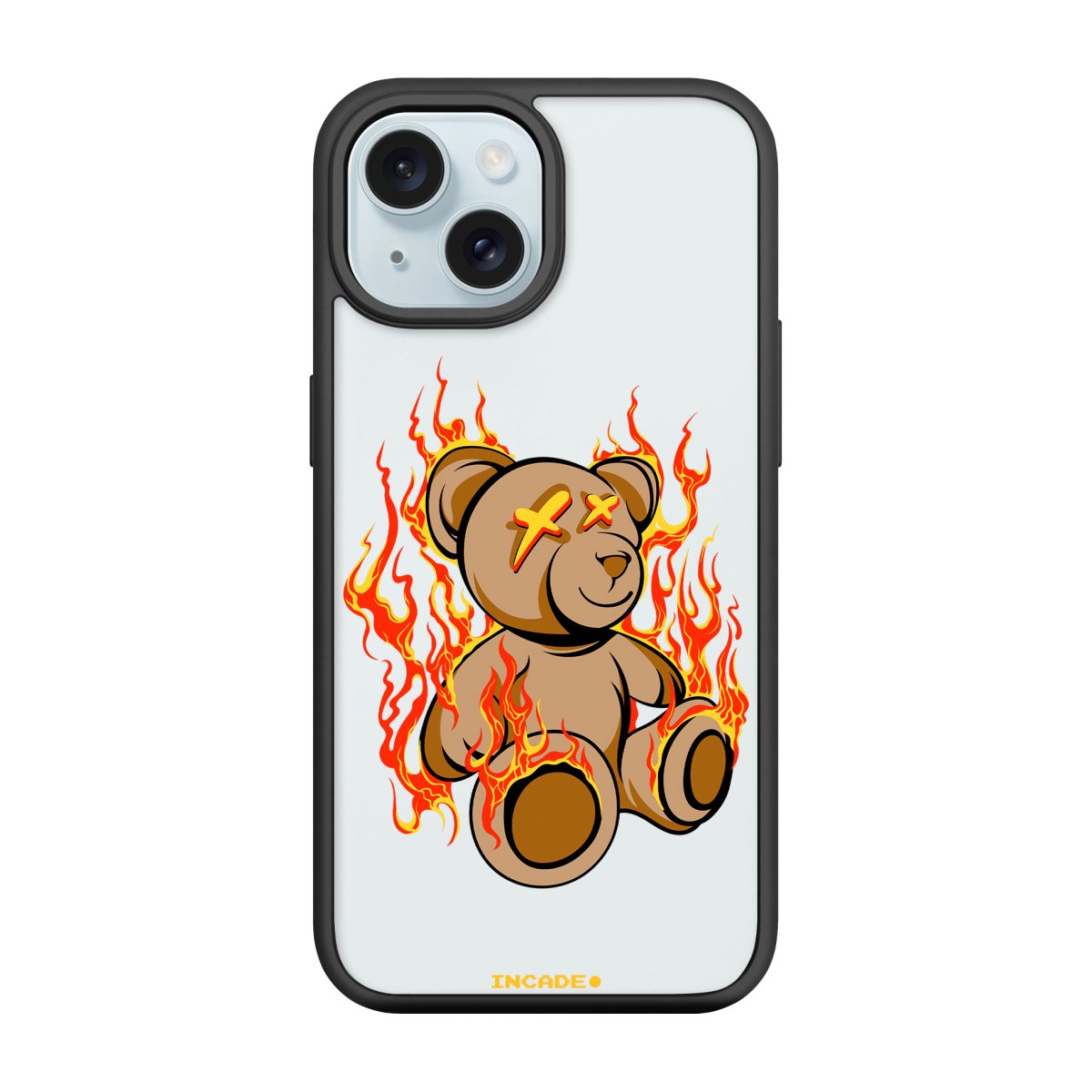 Чохол для iPhone 15 on fire - INCADE