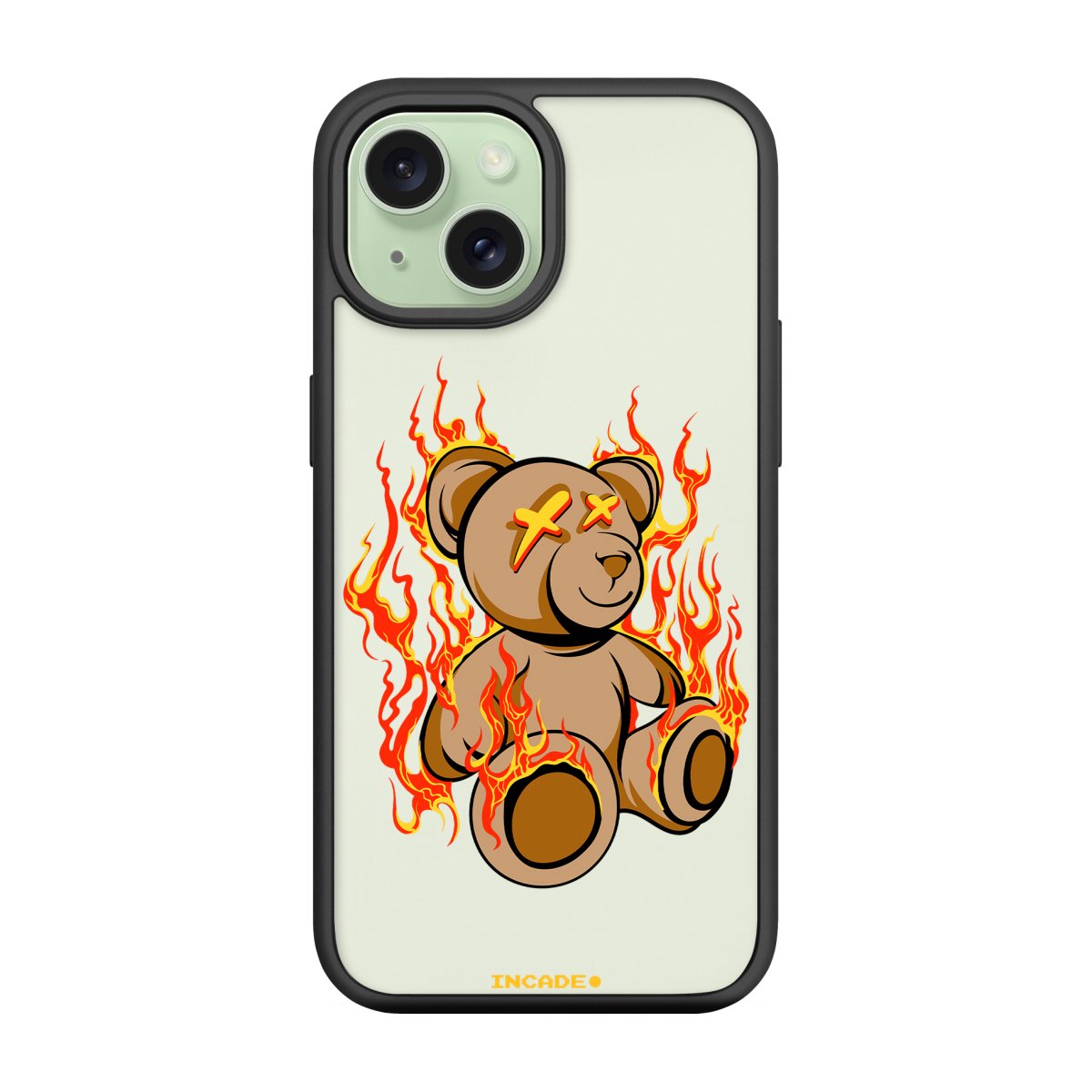 Чохол для iPhone 15 on fire - INCADE