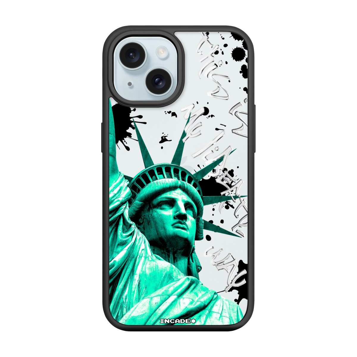 Чохол для iPhone 15 Plus STATUE GREEN - INCADE
