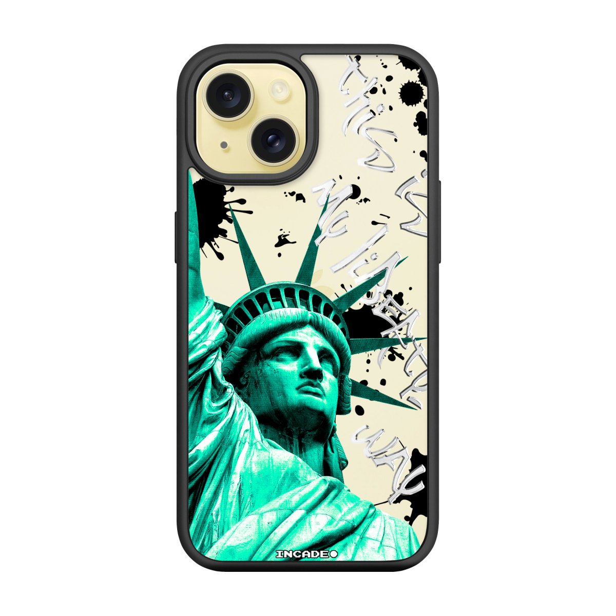 Чохол для iPhone 15 Plus STATUE GREEN - INCADE