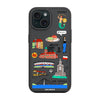 Чохол для iPhone 15 Plus з принтом WARSAW