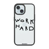 Чохол для iPhone 15 Plus з принтом work hard