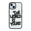 Чохол для iPhone 15 Plus з принтом world black