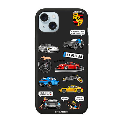 Чохол для iPhone 15 PORSCHE - INCADE