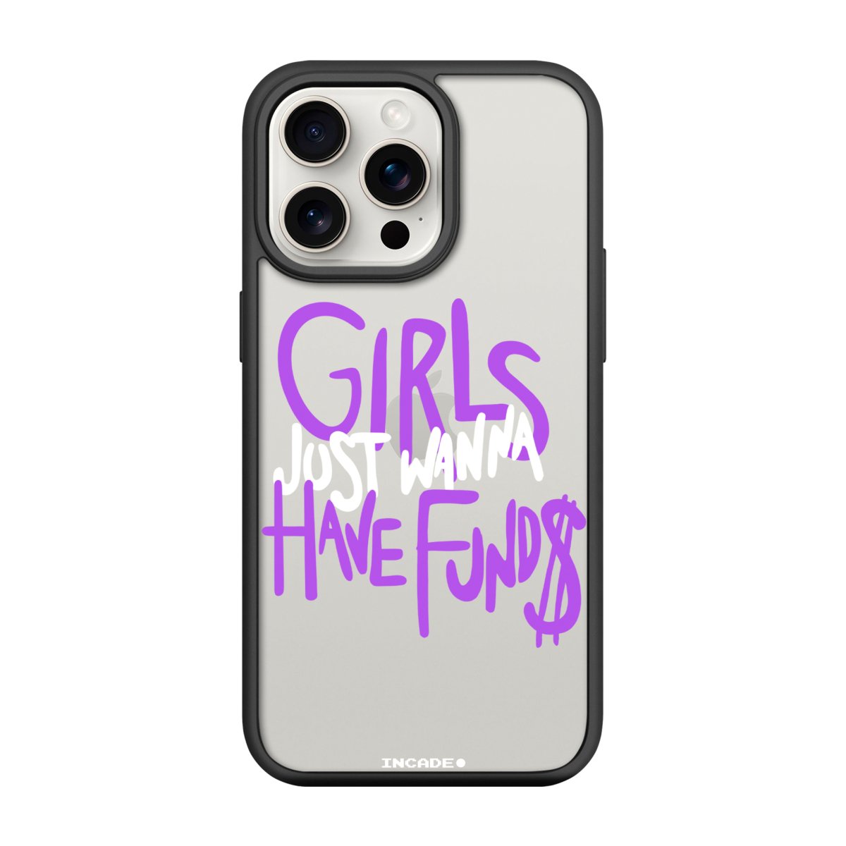Чохол для iPhone 15 Pro Max funds violet - INCADE